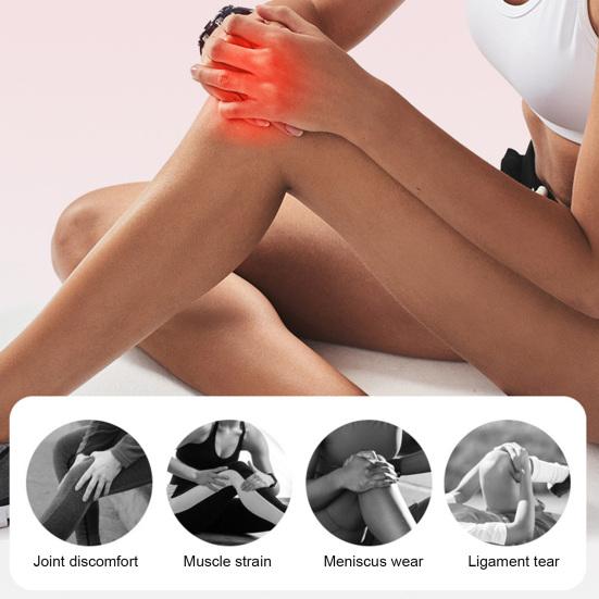 Наколенник для мужчин и женщин, регулируемый компрессионный наколенник с боковыми пружинами