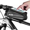 Waterproof Bicycle Bags Mtb Bike Mobile Phone Case Tup Touch Screen Cycle Front Top Tube Saddle Pouch Cycling Accessories