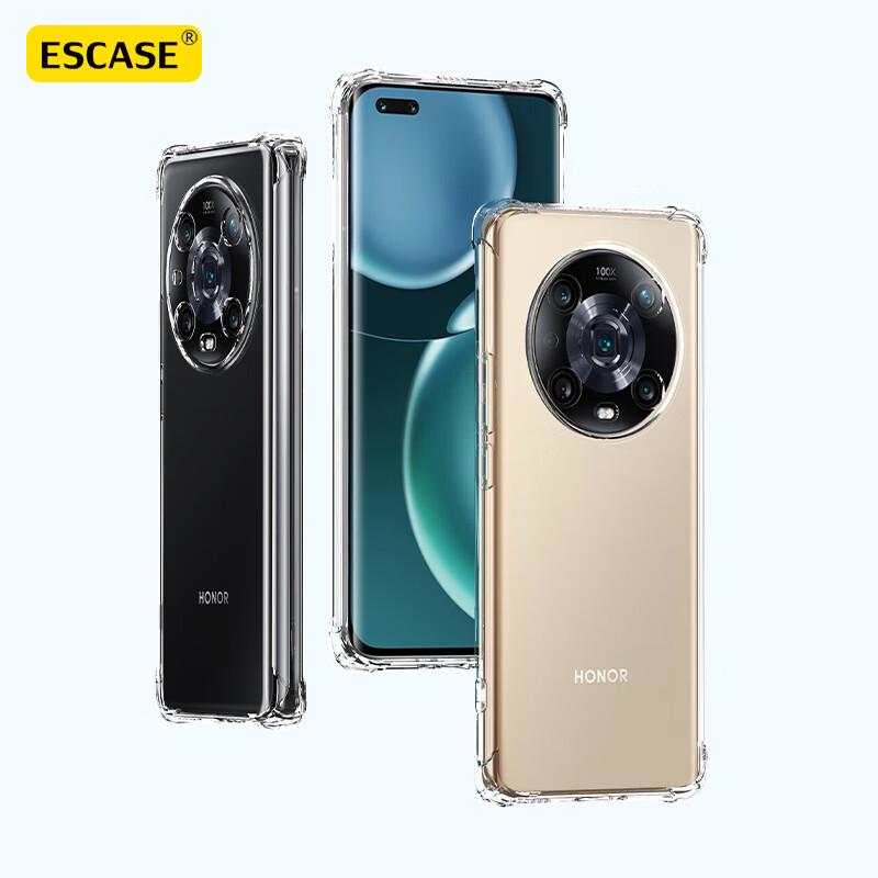 Прозрачный противоударный чехол из ТПУ ESCASE для серии Honor Magic