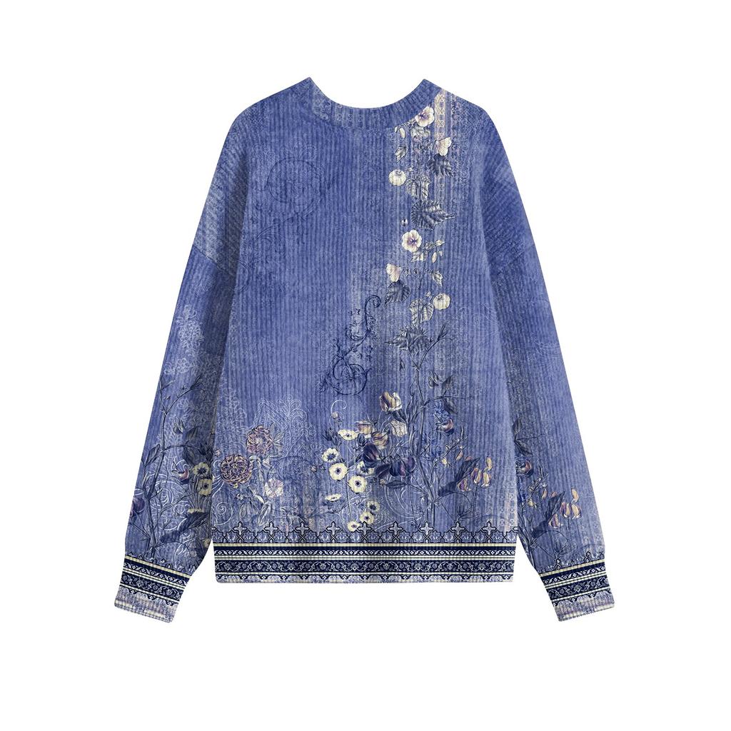 Женские повседневные топы на каждый день Вязаный свитер