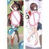 Konosuba Megumin Dakimakura Anime Otaku 2-сторонний печатный Waifu Декор Обнимающая наволочка для подушки Подушка Чехол