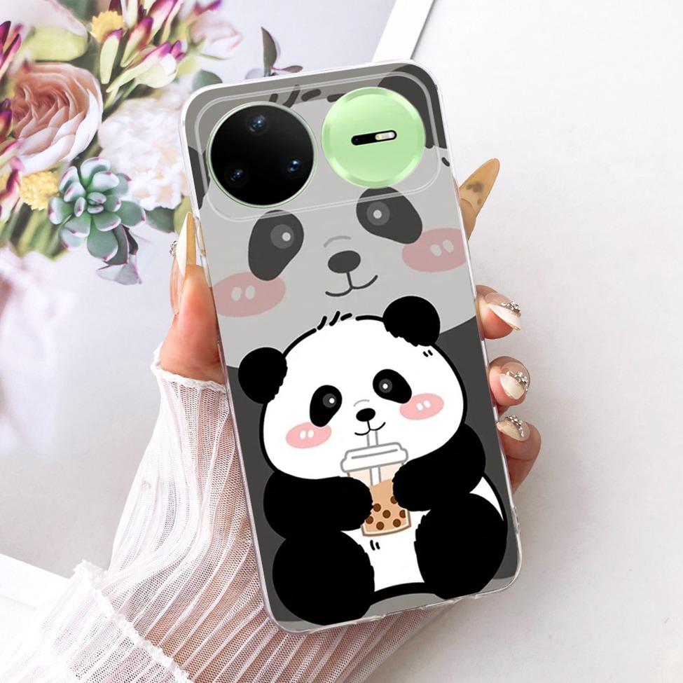 Clear For Huawei Nova 15 Pro Case KLE-AL00U Luxury Cute Cat Fashion Butterfly Cool Painted Casing For Huawei Nova15 Pro Cover