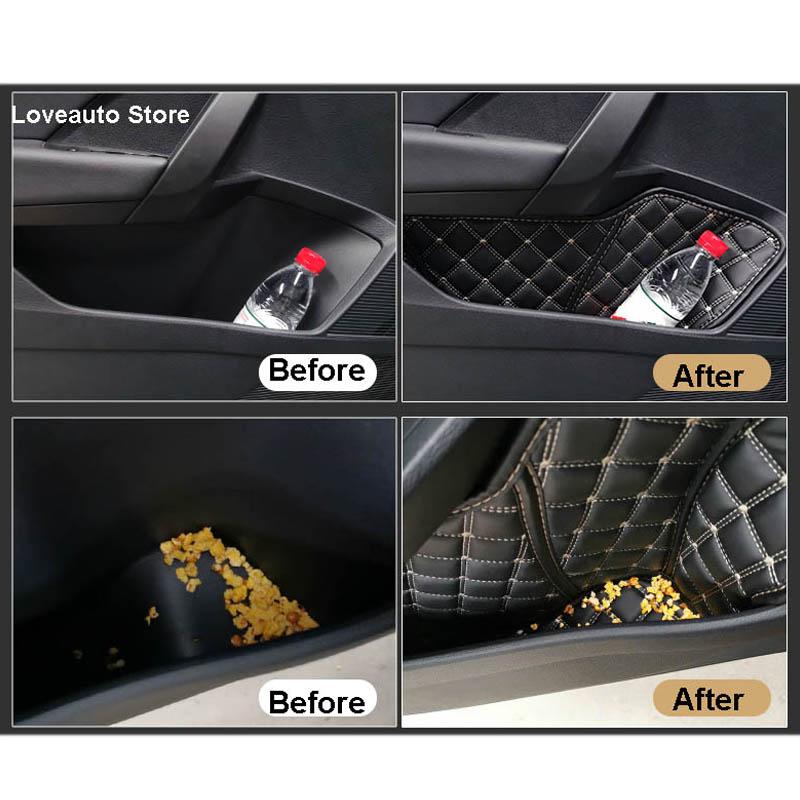 Автомобильная передняя и задняя дверь, внутренний подлокотник, дверной ящик для хранения для Volkswagen VW Jetta MK7 MK6 2014-2018