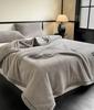 New Grade A Half Sides Fleece Autumn Winter Warmth Blankets Soft Fluffy Keep Warm Sofa Blankets for Throw Napping Shawl Blanket
