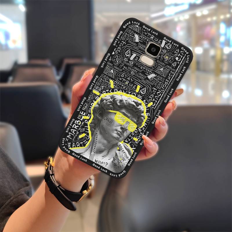 Милый защитный чехол для телефона Samsung Galaxy J6 2018/SM-J600F, модный дизайн, грязеотталкивающий, полная задняя крышка-чехол