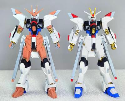 MS Робот Модификация 3D Принтер PLA HG Mighty Strike Freedom Детали для детализации, (для 1/144 Гандам) [Использовал]