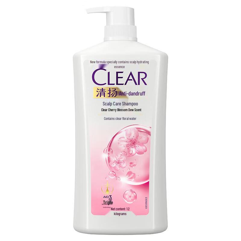 Clear Anti-Dandruff Cherry Blossom Shampoo