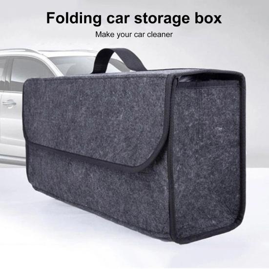 1/2 шт. Сумки для хранения в багажнике автомобиля с ручкой, большой вместимости, складной конструкции, сумка для багажника автомобиля