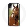 Case - Quarter Horse - Iphone XR - Flexible - Black - Unique Pattern