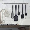 LMETJMA Силиконовый набор кухонных принадлежностей для приготовления пищи (5 шт.)  Набор силиконовых антипригарных лопаток для кухни, кухонная утварь JT-888