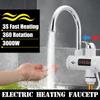 3000W Electric Kitchen Water Heater Tap Instant Hot Water Faucet Heater Cold Heating Faucet Tankless Instantaneous Water Heater