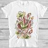 Pitcher Plant Nature Art Drawing Ernst Haeckel Nepenthacea Gift Tee T Shirt M936