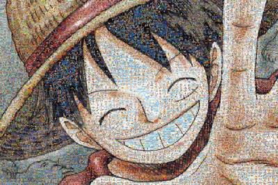 Ensky ONE PIECE Мозаичное Искусство 50 x 75 см Пазл 1000 Элементов ПАЗЛ Для детей от 6 лет [Луффи] 1000-583