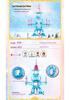 Genuine Ye Luoli Building Blocks Educational Toy for Girls - Small Particle Castle Puzzle