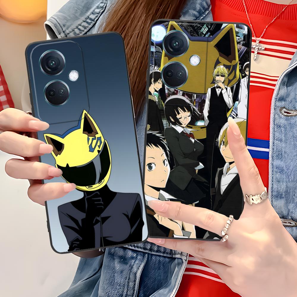 Anime Durarara Phone Case for OPPO Find X9 X8 X7 X6 X5 X3 X2 Plus s Pro Ultra Lite Soft TPU Shockproof Cover