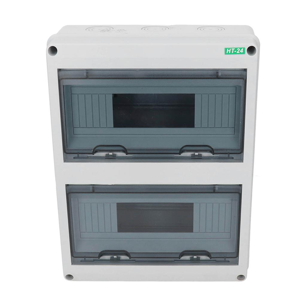 Коробка автоматического выключателя с прозрачной крышкой, открытая, водонепроницаемая, 24-канальная, распределительная защитная коробка