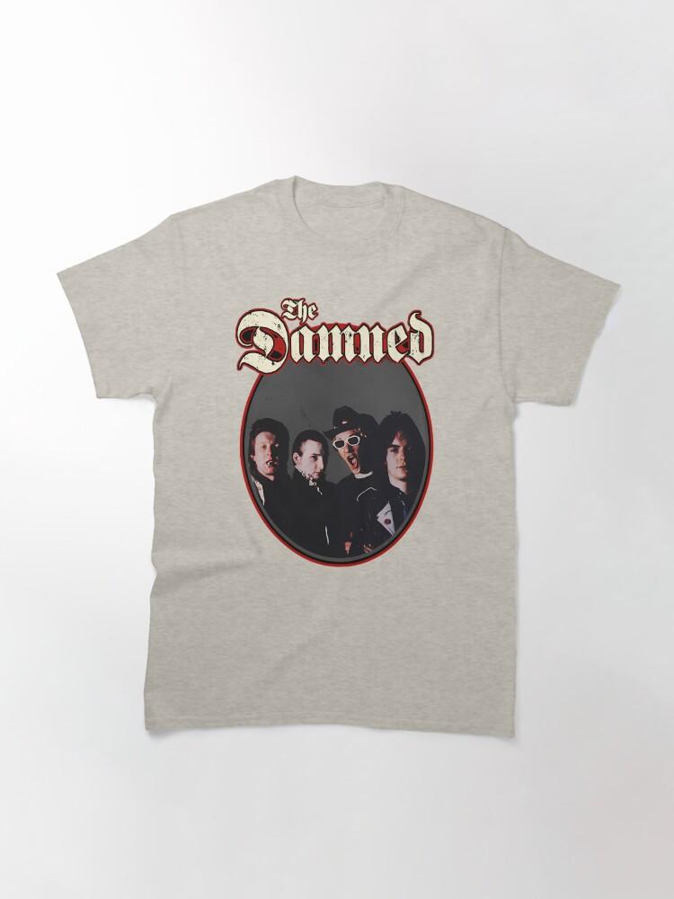 The Damned The Damned Members Portrait Classic T-Shirt