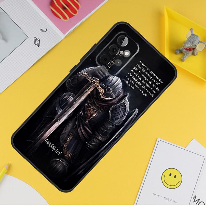Christian Templar Knights Case For Samsung Galaxy A54 A34 A14 A13 A33 A53 A12 A32 A52 A71 A51 A15 A25 A35 A55 Cover