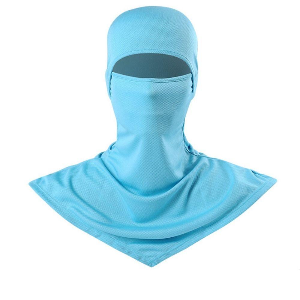 Motorcycle Skiing Cycling Helmet Neck Covers Balaclava Mesh Face Cover Face Mask Hiking Scarves