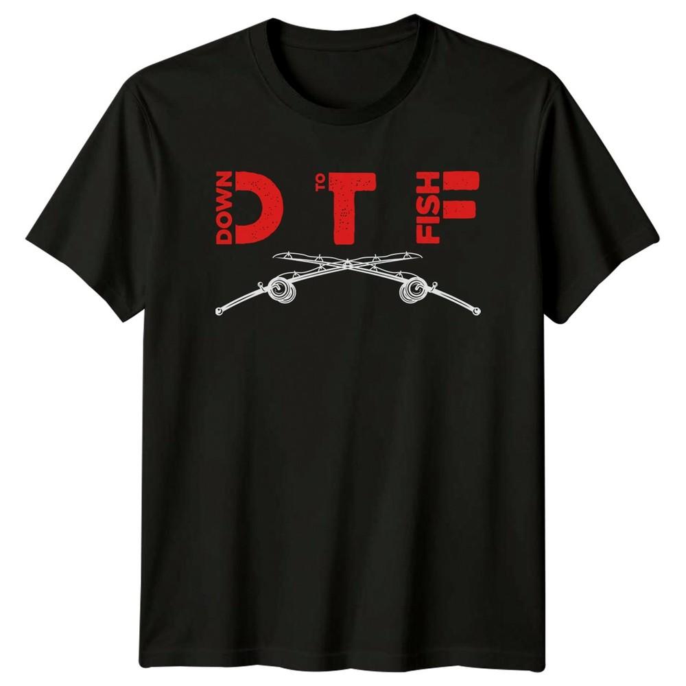 Down To Fish Unisexs TShirt Freshwater Fishing Fathers Day Gift For Him