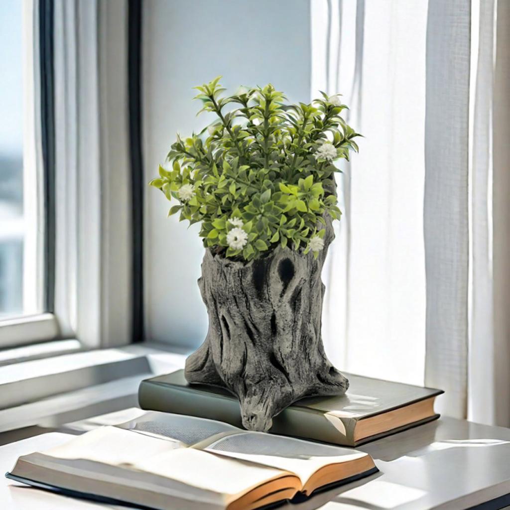 Цветочный горшок Садовый горшок для суккулентов Кашпо для кактусов Кашпо для ствола суккулентов Горшки для пней Горшки для корней деревьев Горшки для пней