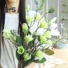 DIY Magnolia Flower Energetic Creative 9 Heads Magnolia Branch Artificial Flowers
