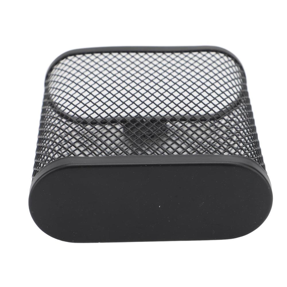 Hook On Style Wall Mount Pen Holder Metal Desk Side Pen Organizer Refrigerator Side Holding