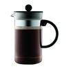 BODUM BISTRO NOUVEAU Bistro Nouveau French Press Coffee Maker 1L Black [Genuine Product] 1578-01