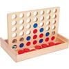 Board Game "Connect 4, Travel Size", "Connect 4" Travel Version In a Wooden Box