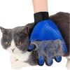 [upgraded 2-in-1 Blue Pet Grooming Glove, Xqday Dog And Cat Hair Remover Mitt With