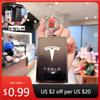 Автомобильная наклейка 2025 Новый Tesla Мягкий ТПУ Чехол-оболочка для ключа автомобиля Для Tesla Model 3 Model S X Y SpaceX 2020 Защитный Держатель Высокое Кач