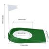 Golf Putting Practice Cup with Flags Indoor Golf Putting Hole Training Aids