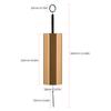Metal Wind Chimes Meditation Chord Windchime Windbell for Outdoor Garden Patio Home Decoration Zen