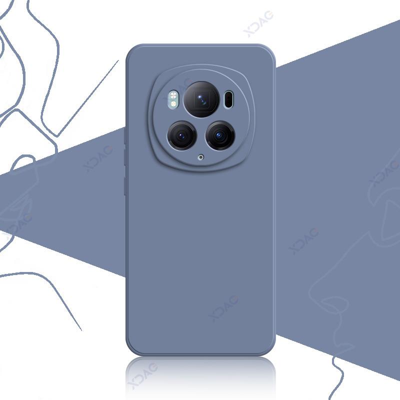 Роскошные чехлы для Honor Magic 6 Pro Ultimate Magic6Pro Magic6Ultimate 5G жидкий мягкий силиконовый защитный корпус для телефона