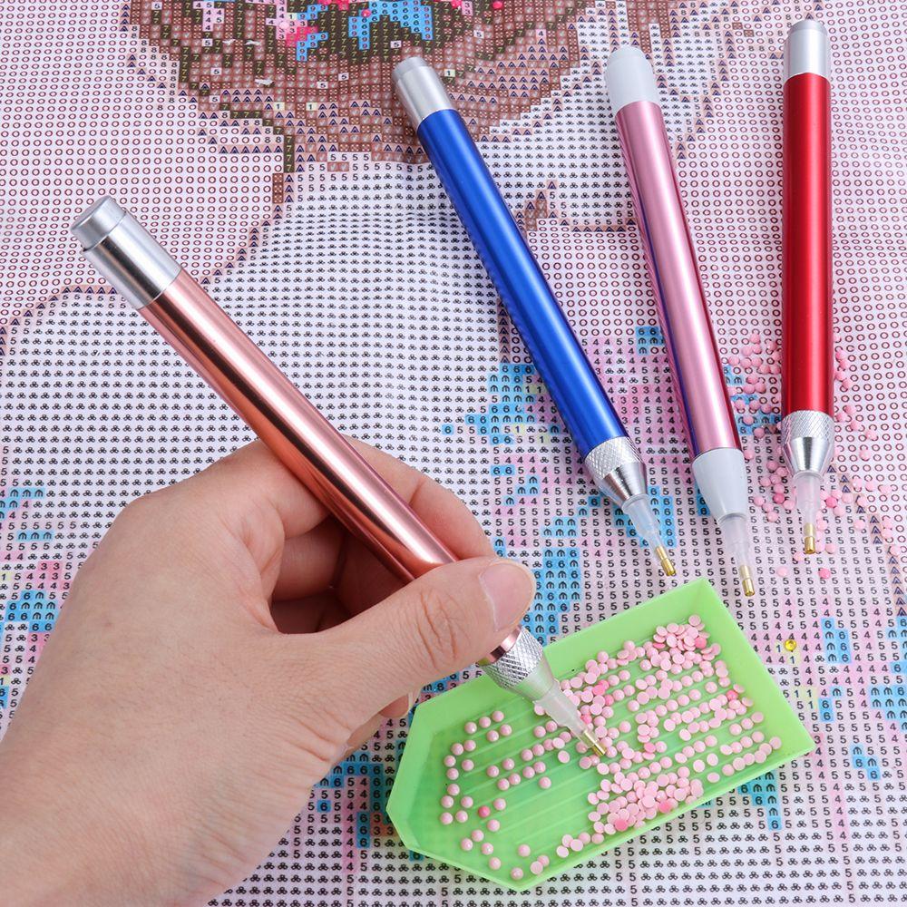 Stitch Sewing Accessories Point Drill Pen 5D Diamond Painting Tool Lighting Diamond Painting Pen