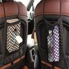 Car Organizer Seat Back Storage Elastic Car Mesh Net Bag Between Bag Luggage Holder Pocket Vehicles
