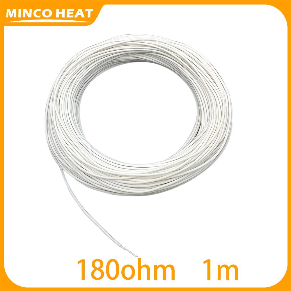 Minco Heat 5V 12V 24V 36V 48V Silicone Rubber Warm Wire Upgraded Heating Cables for Local Handmake Car Seat Blanket Heating