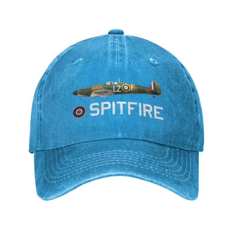Хлопковая бейсболка Supermarine RAF Spitfire для улицы, унисекс, женская, самолет-истребитель WW2, британская папина кепка