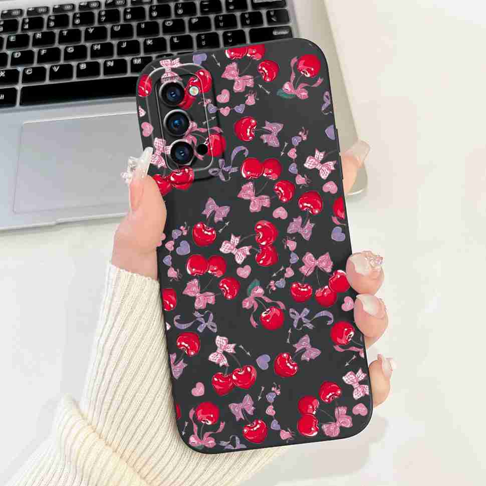 For Oppo Reno4 Pro 5G Case CPH2089 Luxury Art Painted Cover For Oppo Reno4 Reno 4 Pro 5G Phone Case Protector Soft Cover