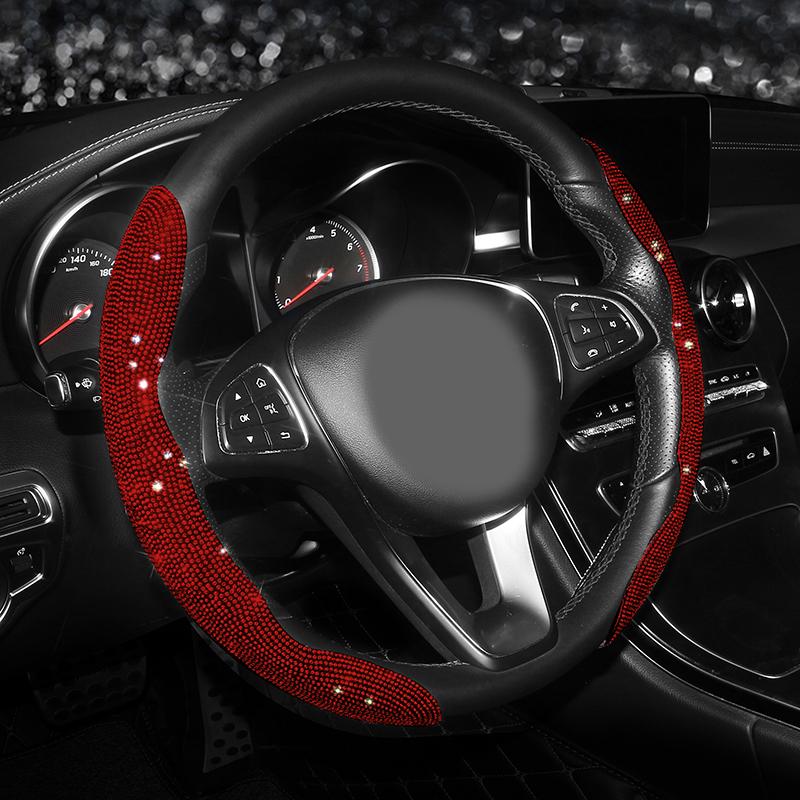 Чехол на руль автомобиля Diamond Protector Set дышащие противоскользящие автомобильные аксессуары универсальные украшения для девочек и женщин