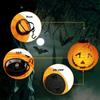 DIY Folding Paper Lanterns With Handle Halloween Pumpkin Lantern Halloween Lantern  Party Pendants