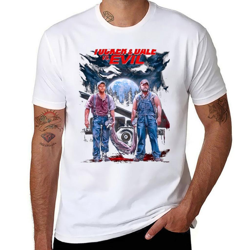 Tucker And Dale Vs Evil 2010 Tshirt Classic Crew Neck Cotton Tshirt