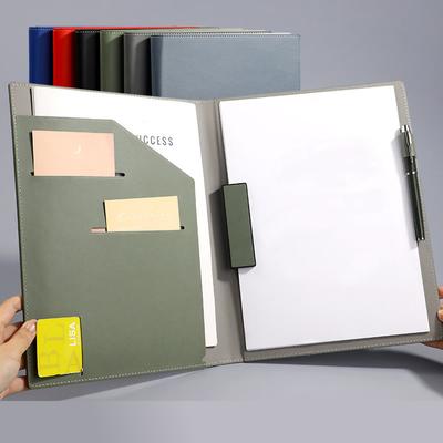 A4 Бизнес-папка PU Data Book el Service Guide Book Sales Manager Clip Car Sales Folder Contract Clip Menu