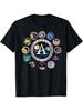 Apollo Missions Patch Badge T-Shirt NASAs Shirt Program T-Shirt