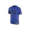 Nike T Shirts Men's Blue Crew Neck Moderate Straight Fit FJ0203-480