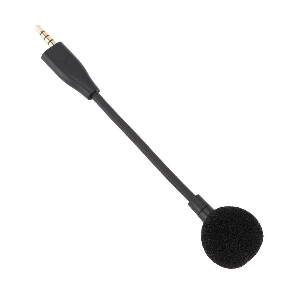 Plug and Play Gaming Headset Mic 15CM Gooseneck Hose Microphone for MMX100 MMX150 Online Voice Chat