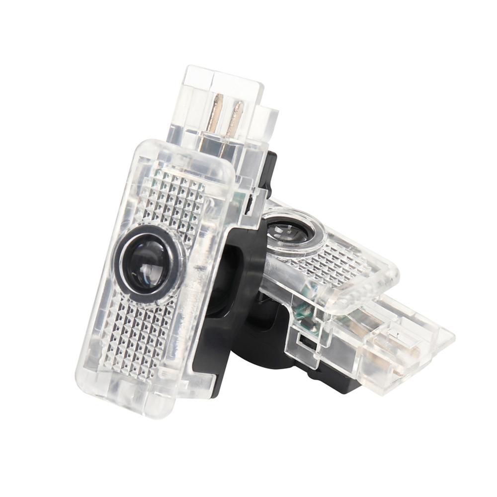 LED Car Door Interior Welcome Warning Ghost Shadow Light Accessories For Mercedes Benz W203 W240 W209 R199 C SLR SLK CLK Class BM1