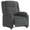 VidaXL Fauteuil Inclinable Électrique, Chaise de Relaxation avec Dossier et Repose-pied Réglables, Siège de Salon, Moderne, 3205179