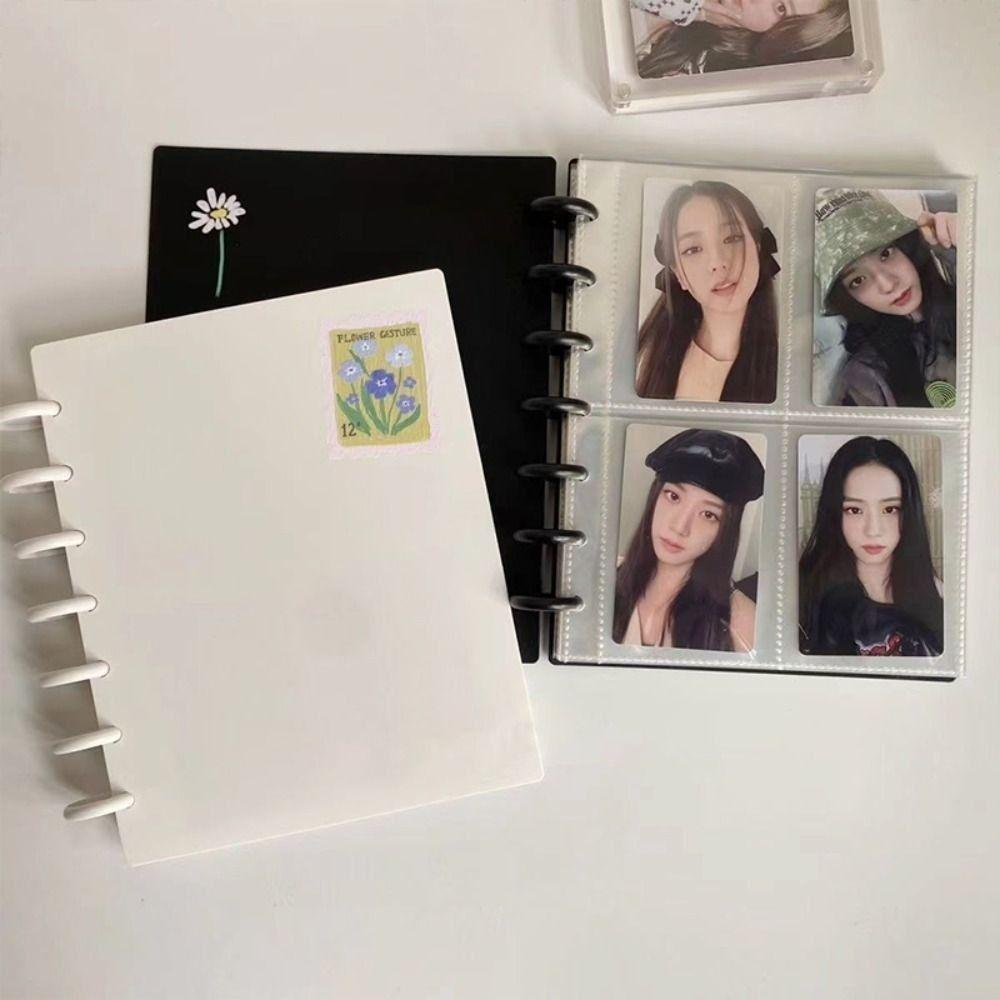Multi-pockets Photo Album Kpop Loose-leaf Binder New Idol Cards Collect Book  Star Chaser