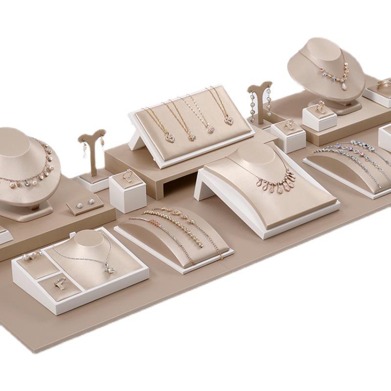 Подставка для ювелирных изделий из нефрита для сережек, ожерелий и браслетов